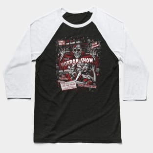 Horror movie Monsters spook show Baseball T-Shirt